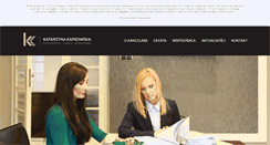 Desktop Screenshot of kapkowska.com